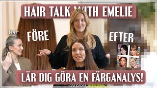 FÄRGANALYS, STYLINGTIPS OCH MAKEOVER ✂