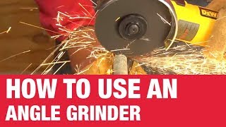 how to use an angle grinder - ace hardware