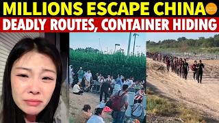 Millions Risk Lives To Escape China: Smuggling Routes, Container Hiding, US Closed, Europe Now