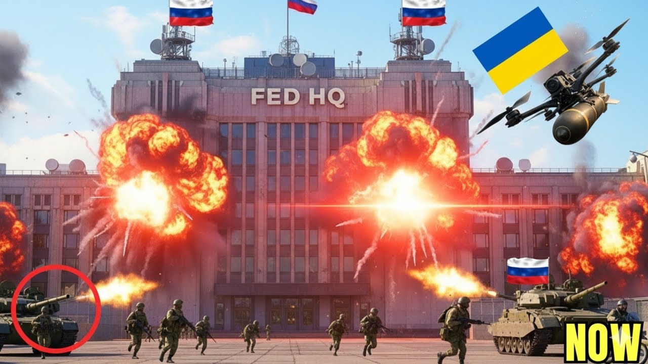 Ukrainian Drones STRIKE Russia’s $1,750,000,000 Moscow Command Center — Then ...| Russian War