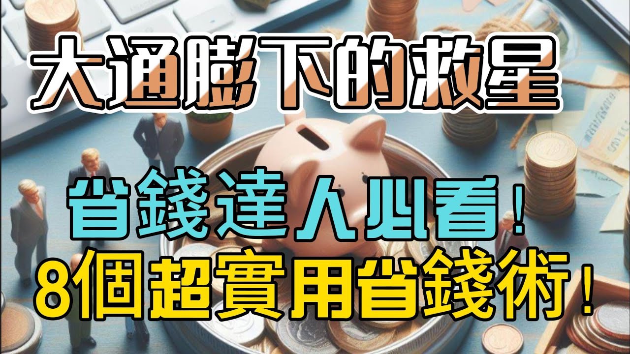 省錢達人必看!8個超實用省錢術! - YouTube