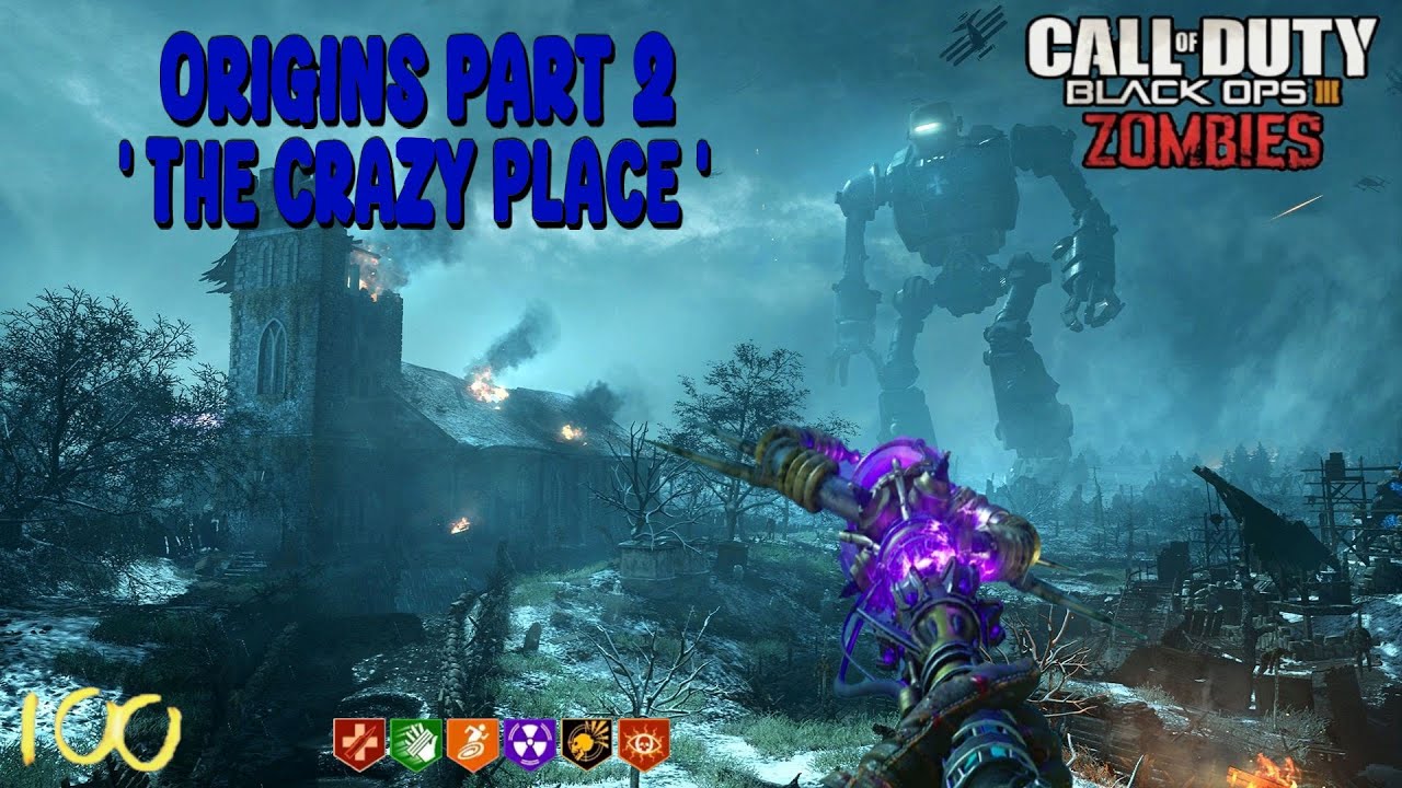 ORIGINS 2... 'The Crazy Place' Easter Egg - Black ops 3 Zombies 