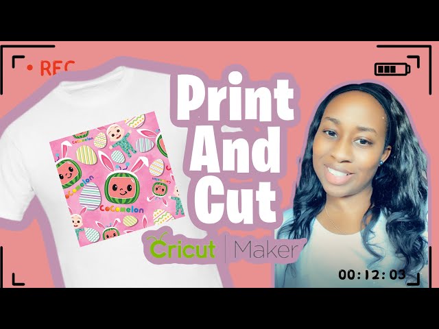Print and Cut T-Shirt with Cricut 