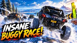 Extreme Buggy Racing | Winter season racing screenshot 1