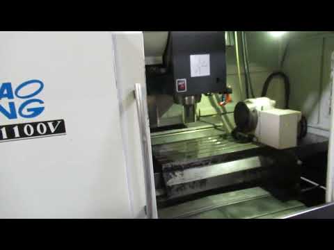 LOT 53 - 4-AXIS VERTICAL MACHINING CENTER, KAO MING MDL. KMC-1100V