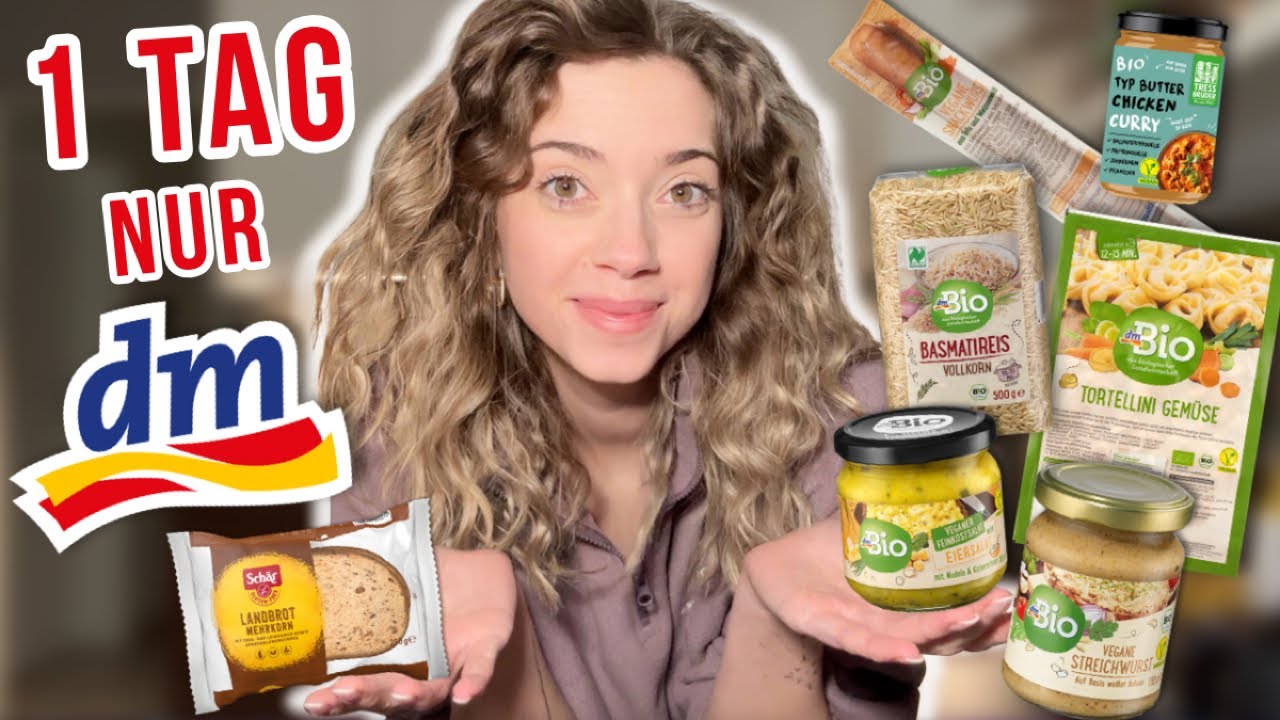 1 Tag nur DM FOOD essen.. (warum gibts da so viel gutes?)