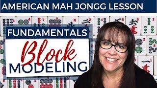 American Mah Jongg Lesson Fundamentals 3 Block Modeling (mock card) screenshot 4