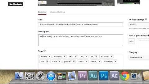 Labelling YouTube Videos - Putting a Clickable Link in the Description Box
