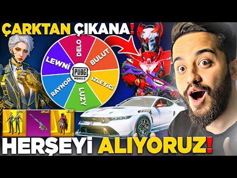 ÇARKTAN ÇIKANA 40.000 UC YENİ FORD AÇIYORUZ! (HER ŞEYE TEK ATTI) PUBG Mobile