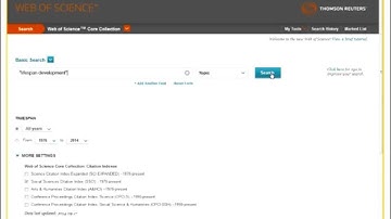 Social Sciences Citation Index Beginners Guide