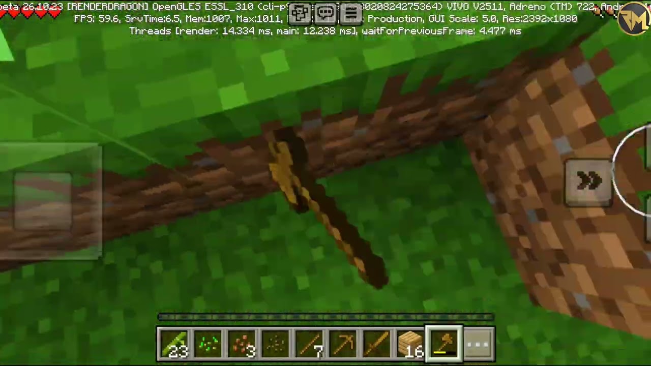 CAN TIME TO MAKE MY WORLD  | MINECRAFT MOBILE GAMEPLAY #1