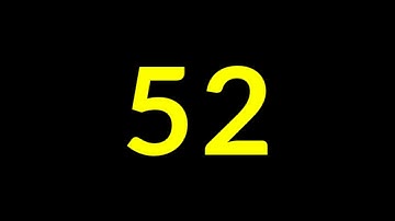 52 Seconds Countdown Timer With Sound Effect