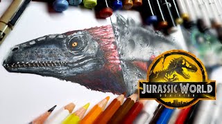 Drawing Jurassic World Dominion | (Upgrading old drawings)