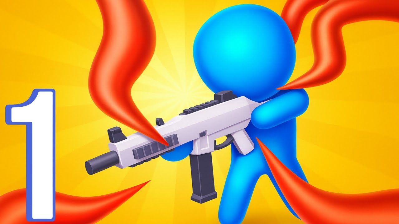 Alien Defence Save Area51 - Gameplay Walkthrough Part 1 - Stickman Army Commander Destroy Aliens