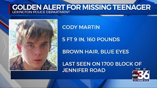 Lexington police still searching for missing 14-year-old