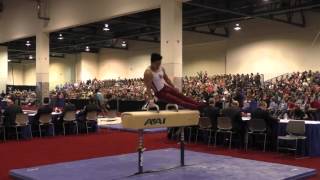 Kanji Oyama - Pommel Horse - 2016 Winter Cup Finals