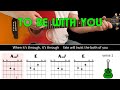 To be with you  mr big  guitar lesson  acoustic guitar with chords  lyrics