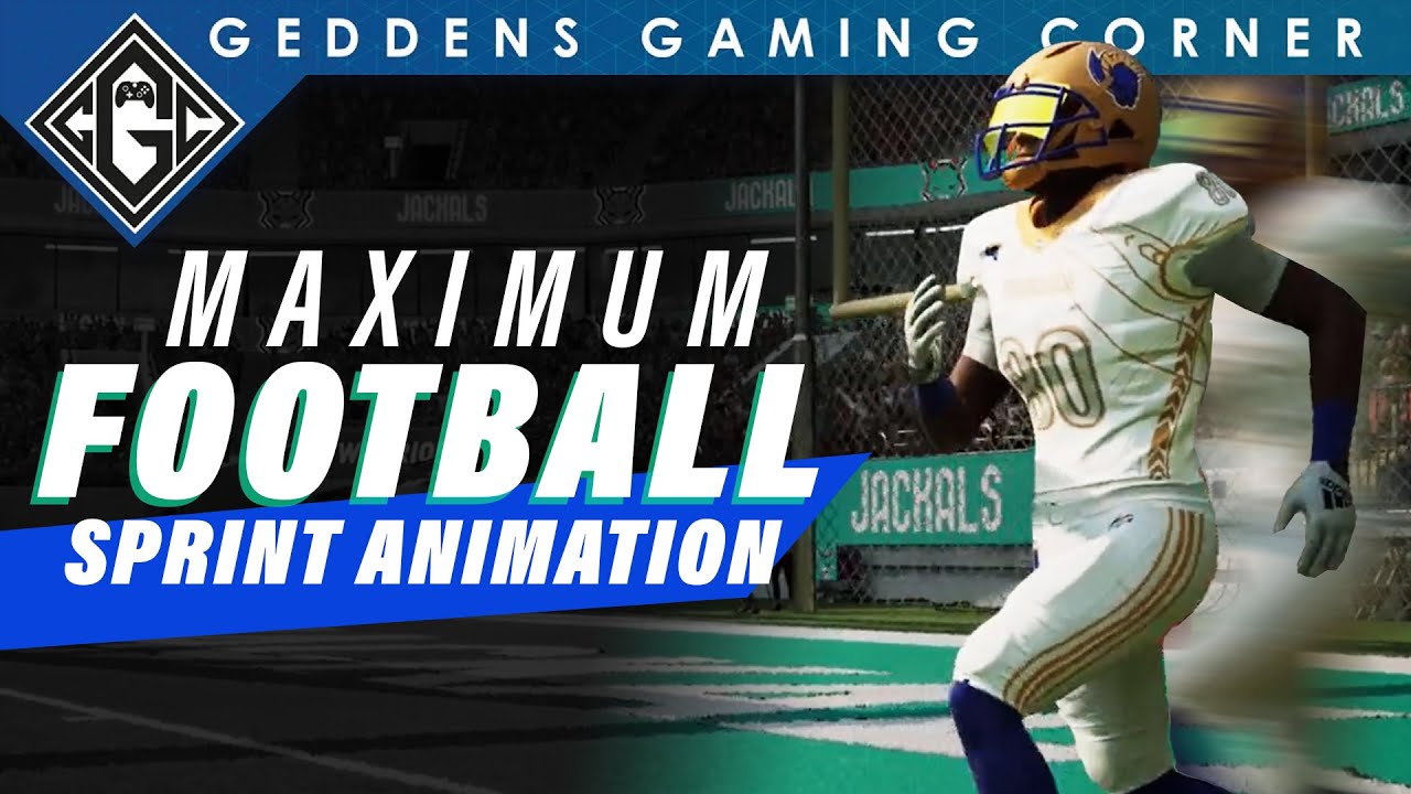 Maximum Football 2023 | Dev Note SPRINT ANIMATION