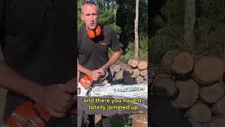 How Chainsaw Chaps Work #forestry #chainsaw #safety
