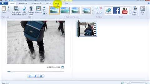 Module #2 - Trimming a Video Using Windows Live Movie Maker