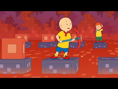 The floor is Lava | Cartoons for kids | Caillou New Adventures