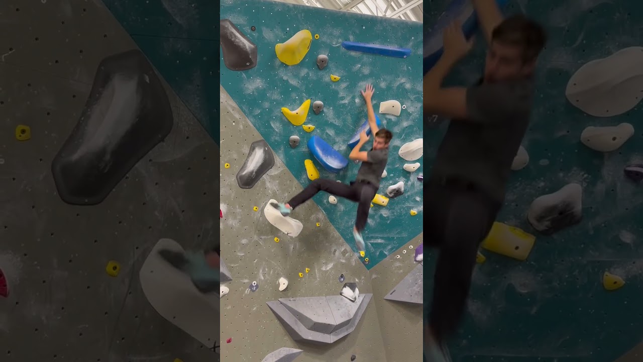 First V7 + A LOT of falls 