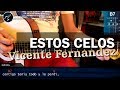 Cómo tocar "Estos Celos" de Vicente Fernández en Guitarra Acústica (HD) Tutorial - Christianvib