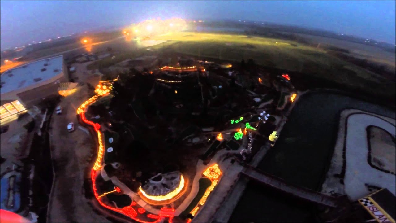 OFW Christmas Light Mini Golf 2014 YouTube