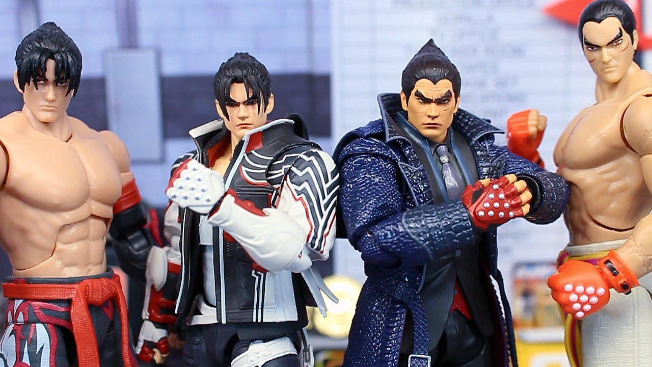 S.H.Figuarts Tekken 8 Jin And Kazuya Vs Game Dimensions Figure 