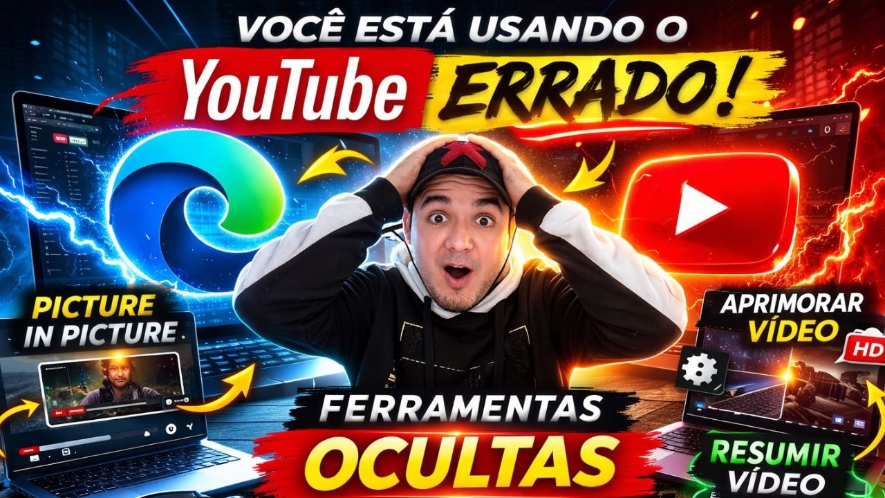 Edge + YouTube: A Combinação Que Ninguém Está Usando
