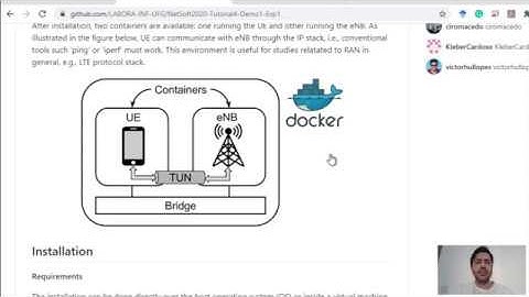 Connection between User Equipment (UE) and Evolved Node B (eNB) through by OpenAirInterface