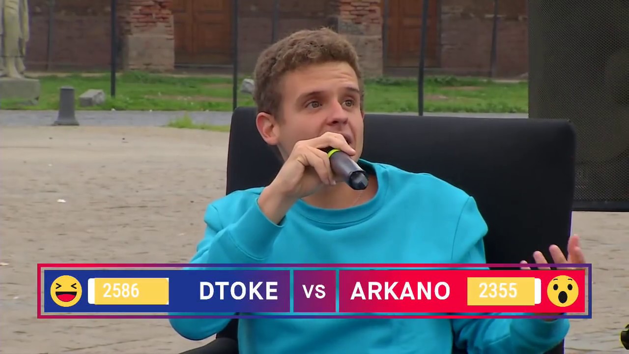 Dtoke vs Arkano - Batalla de los Huevos Chile 2018 rap song 2019