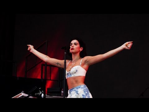 Dua Lipa Performs "Lost in Your Light" at Bonnaroo 2018