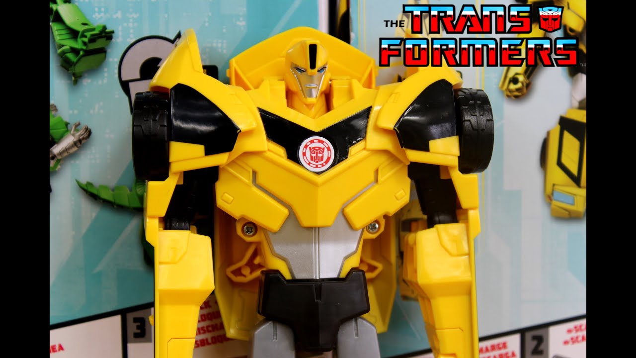Transformers robots in disguise 3-étape changeurs bumblebee figure 