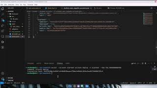 Starknet account deployment and smart contract using starknet foundry and infura