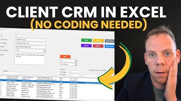 Build a Client Management System in Excel (No Coding!)