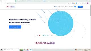 DEMO iConnect-social network connect influencer and brand