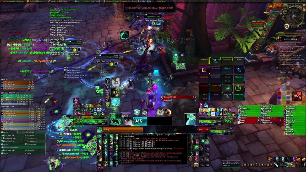 [BFD] Monkey Business vs Mythic High Tinker Mekkatorque - YouTube