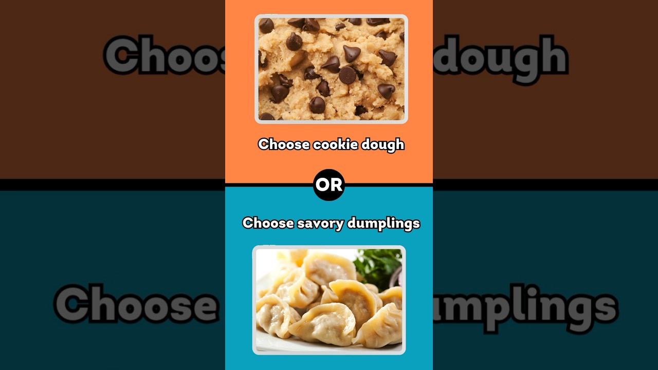 Savory vs Sweet: Unleashing the Ultimate Edition. Would you rather? 