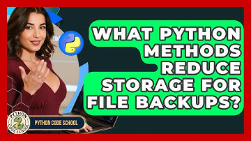 What Python Methods Reduce Storage For File Backups? - Python Code School