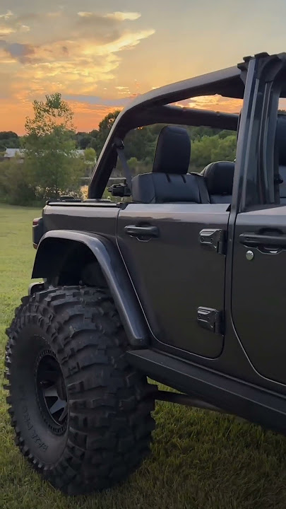Modified Black Monster 💀 🖤| Jeep Wrangler Rubicon 😈😈 #jeep #jeeplife #jeepnation #rubicon #jeepswag