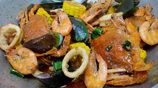 Ganito lang pala Kadali Magluto ng Masarap na Mixed Seafood! Pang Restaurant ang Sarap!