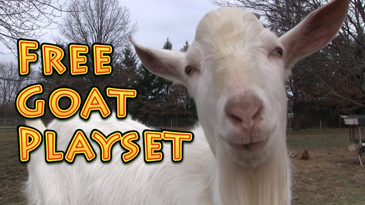 Free Goat Playset Youtube