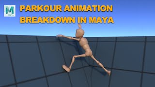 Parkour Animation Breakdown In Maya
