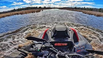First Can-Am Gen 3 Outlander Long Distance Swim Test