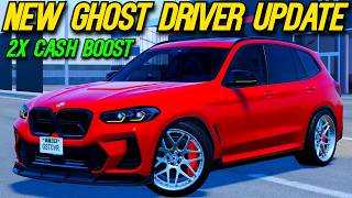*NEW* UPDATE + CAR & 2X CASH IN GHOST DRIVER ROBLOX!