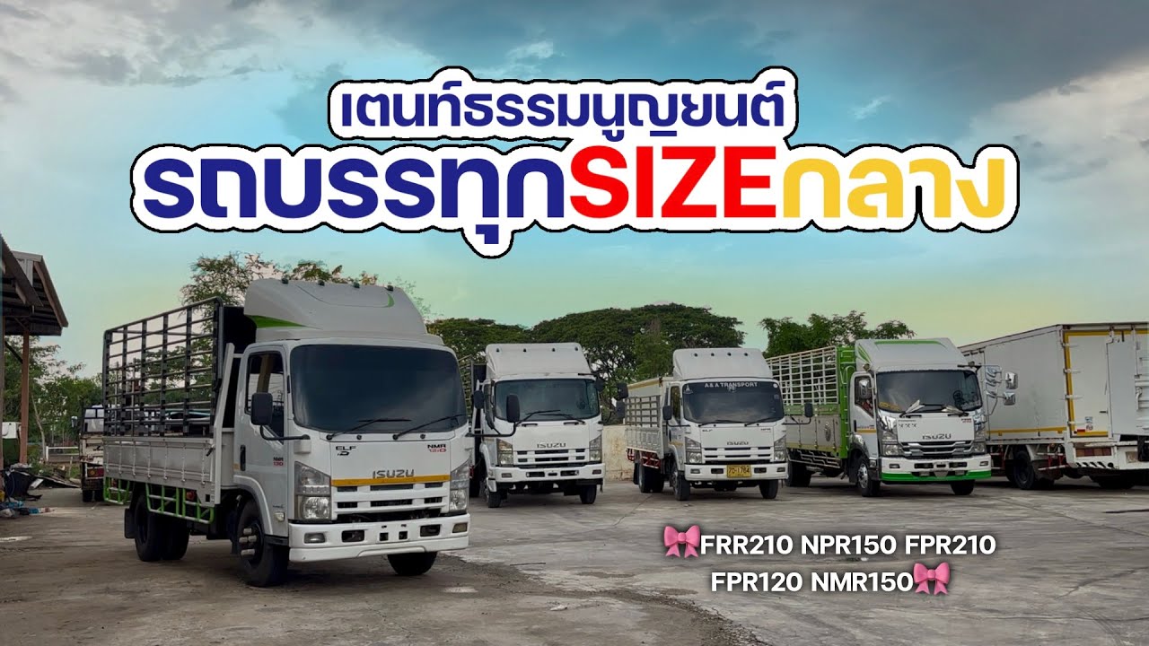 รถ6ล้อ ขนาดกลาง เหมาะสำหรับงานที่ต้องการความคล่องแคล่ว จัดเลย