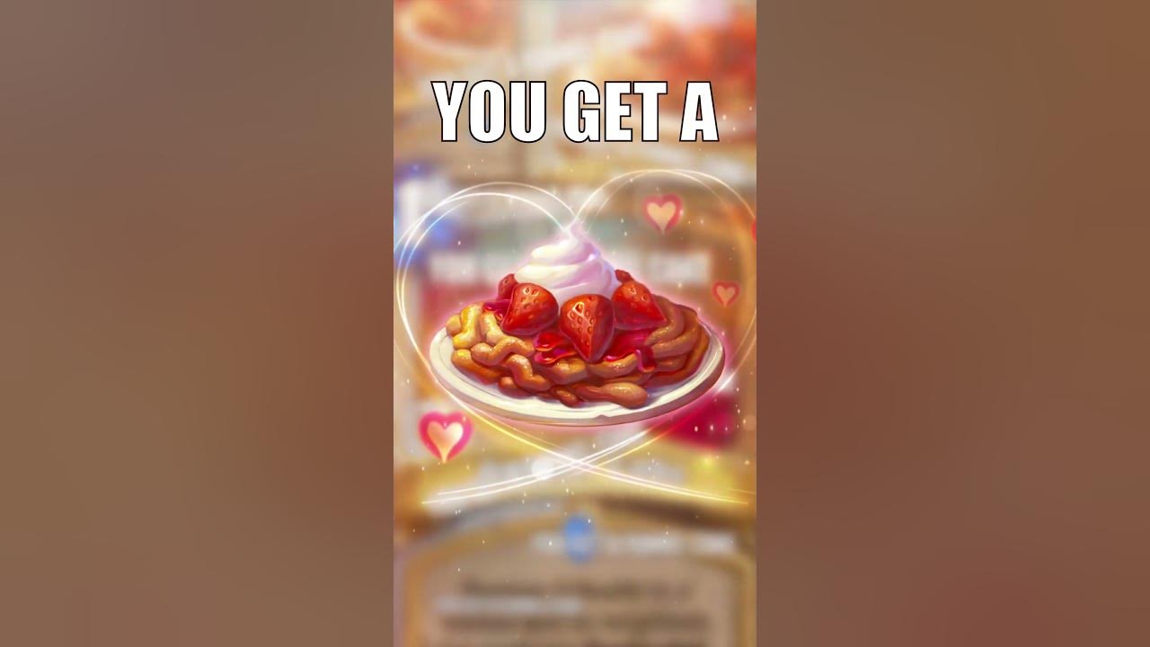 There's never enough Funnel Cake 🍰 hearthstone shorts YouTube
