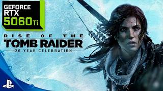 Rise Of The Tomb Raider First 40 Min - No Commentary - RTX 5060 TI 16 GB