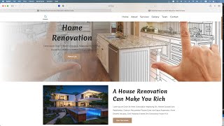 Part 2 How to Code a Responsive Home Renovation Website Using HTML-CSS-Javascript-PHP-MYSQL Part